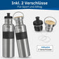 Dichte Fahrrad Flasche aus Edelstahl.