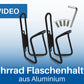 Fahrrad Flaschenhalter Alu 2er Set