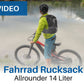 Radrucksack "Allrounder 14" - V2.0