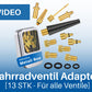 Fahrradventil Adapter DV, SV, AV