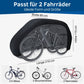 Die Fahrradhülle passt für Heckträger
